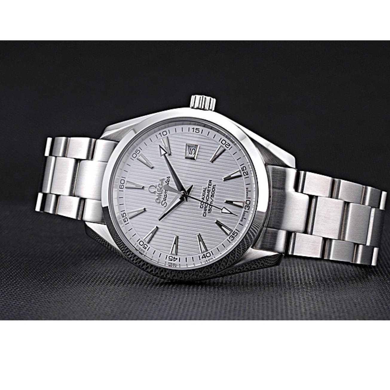 1014 Omega Seamaster White Dial Stainless Steel Band 622164